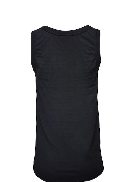 Apple Boxer 0310132 Men's Sleeveless Undershirt Black