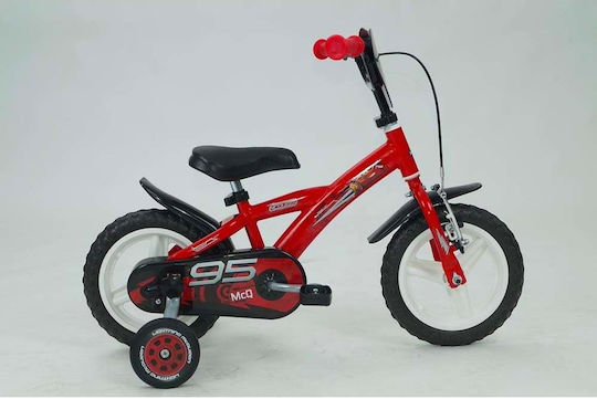 Huffy Cars 12" Kids Bicycle BMX Red
