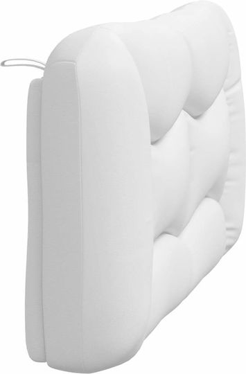 vidaXL Back Cushion for Bed Headboard with White Leather 150x48cm