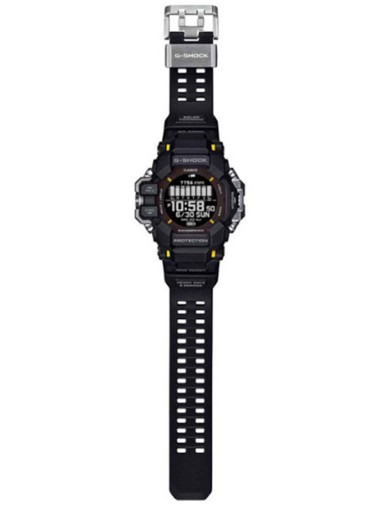 Casio G-Shock Ceas Digital Pentru Bărbați 53mm Cronograf Solar Cu Curea Din Cauciuc Neagră