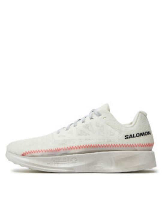 Salomon Ανδρικά Αθλητικά Παπούτσια Running White / Black / Cherry Tomato