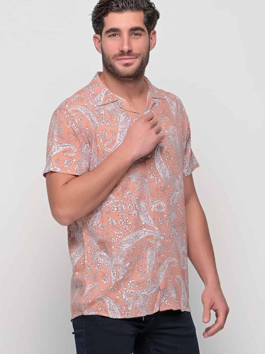 Short-sleeved Shirt Floral Multicolour