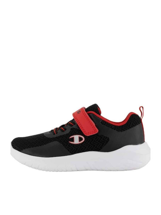 Softy Evolve B Ps Αθλητικά Παιδικά Παπούτσια Running με Σκρατς Μαύρα