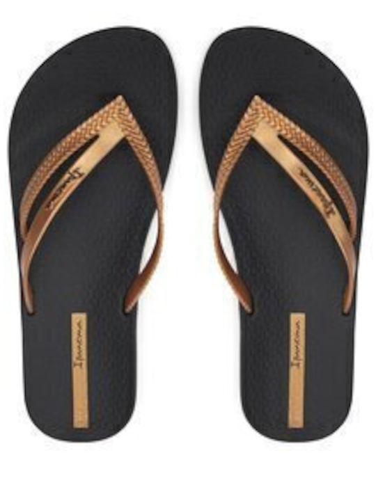 Bossa Soft Flip Flops In Gold Colour