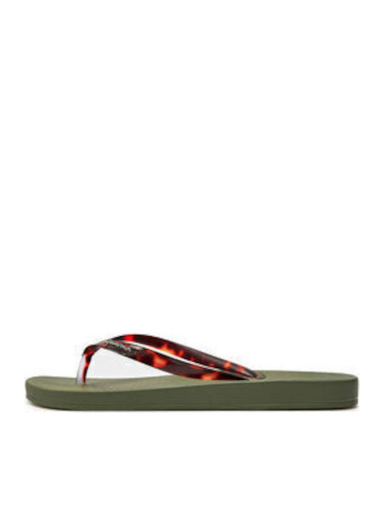 Frauen Flip Flops in Braun Farbe
