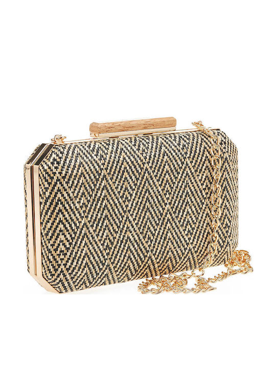 Straw Women's Bag Shoulder Black