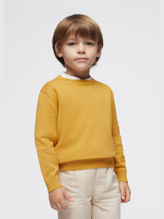 Mayoral Kids Blouse Long Sleeve ochre