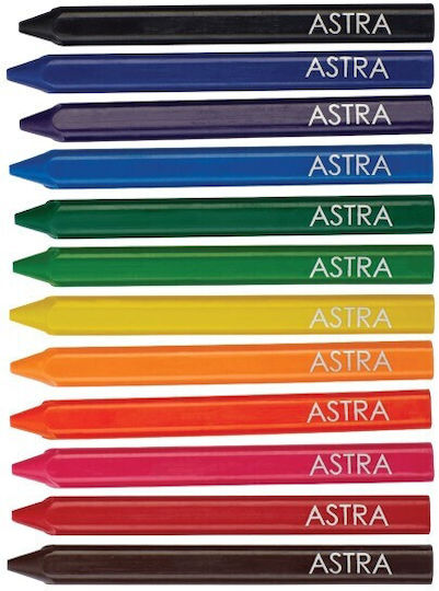 Astra Farbstift-Set mit dicker Spitze 12Stück Packung von 1 Verpackungen
