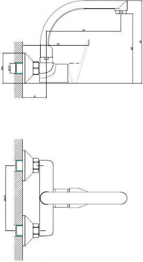 Inter Ceramic für Dusche Silber
