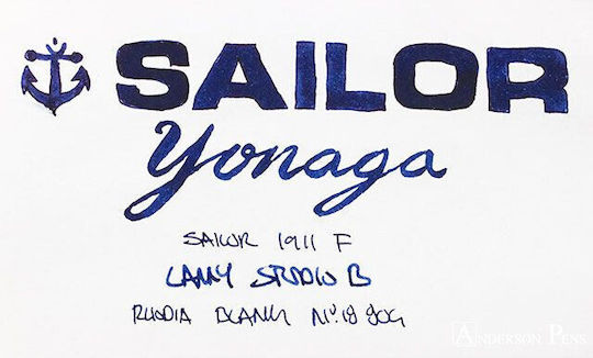 Sailor Ersatz- und Füllfederhaltertinten für Füllfederhalter Blau 20ml