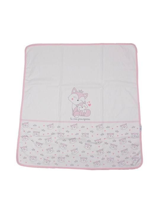 Kamtex Baby Kuscheldecke Rosa 80x90cm.