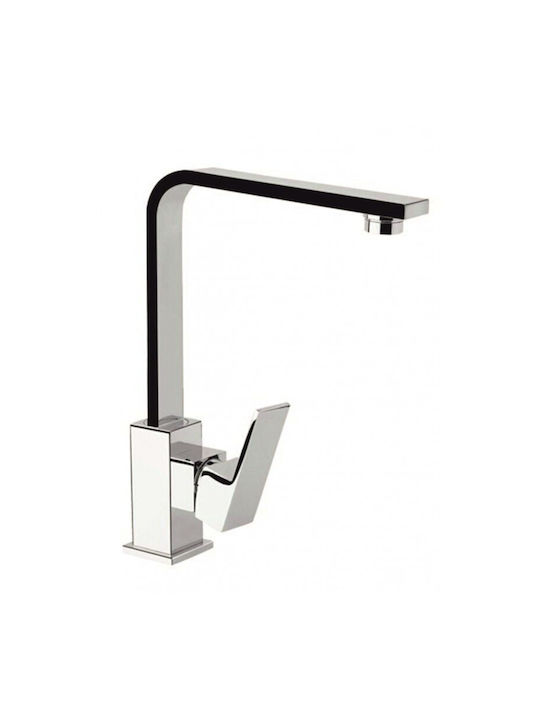 Inter Ceramic Alpaca ICSETICF71085497313ICK4749 Drop-In Chiuvetă Inox L49xW47cm Argintiu