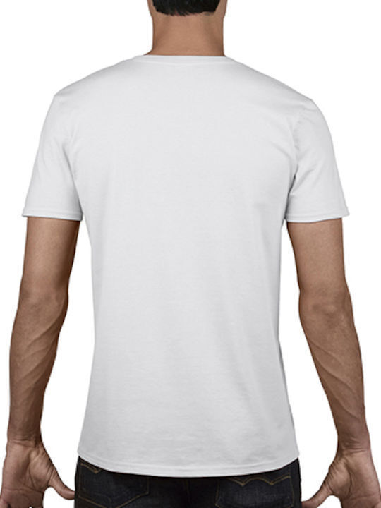 ForShoes Men's Short Sleeve Promotional T-Shirt White