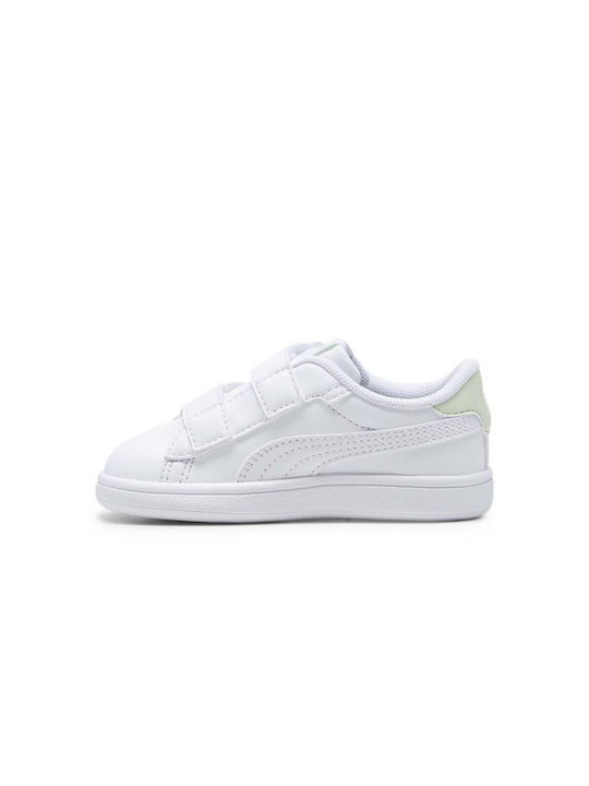 Puma Kids Sneakers with Scratch White