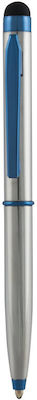 Monteverde Στυλό Ballpoint Poquito Metallic Silver Blue Monteverde