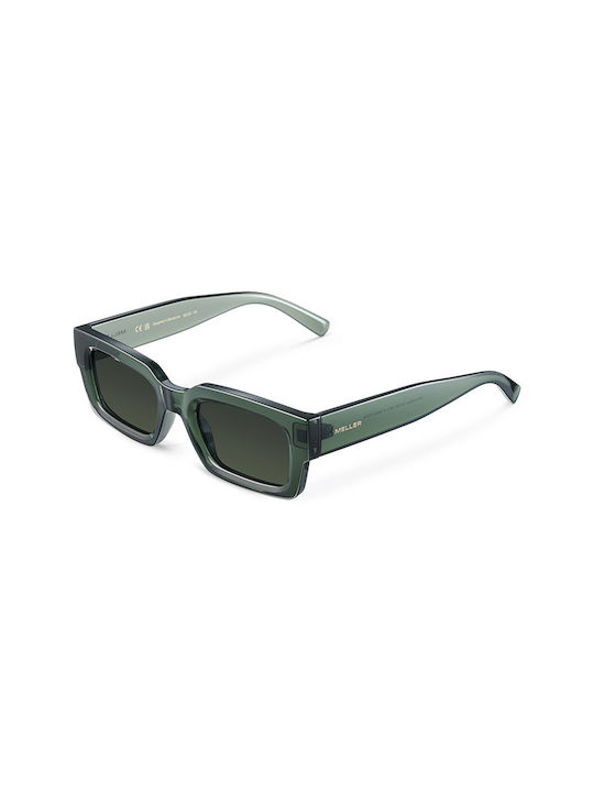 Meller Sunglasses with Green Plastic Frame and Green Lens KAY-FOGOLI