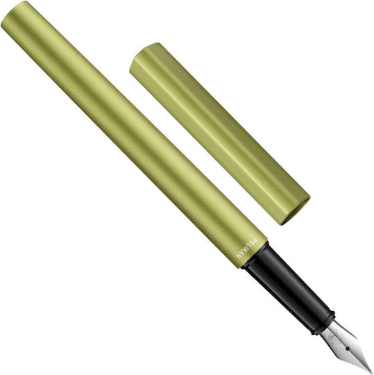 Pelikan Replacement Nib Medium Green made of Steel with Blue Ink and with 1 Replacement Nibs