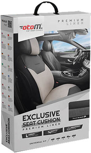 Otom Set Autositzlehnen 1Stück Kunstleder