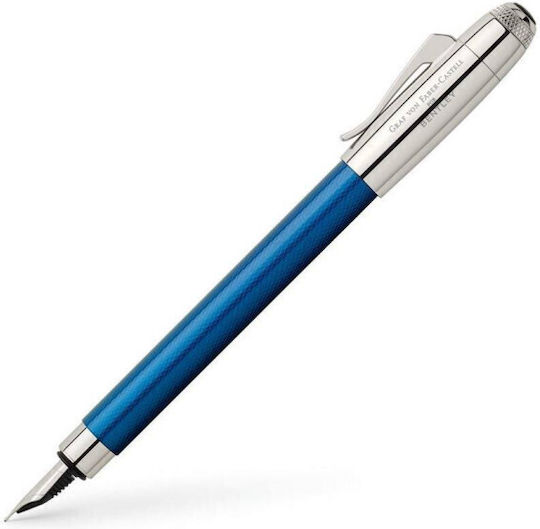 Faber-Castell Writing Pen Medium Blue made of Steel with Blue Ink