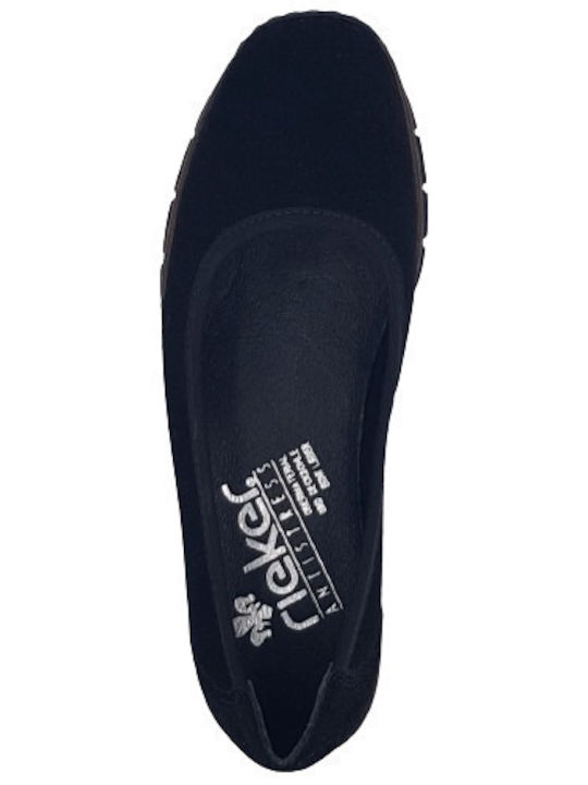 Anatomic Leather Ballerinas Black