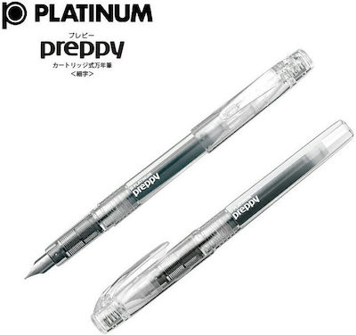 Platinum Crystal Fountain Pen Gray