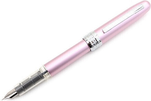 Platinum Platinum Fein Rosa Füllfederhalter aus Aluminium mit Rosa Tintenfarbe