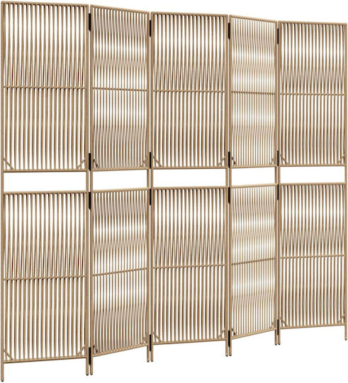 vidaXL Διακοσμητικό Παραβάν από Rattan 245x200cm