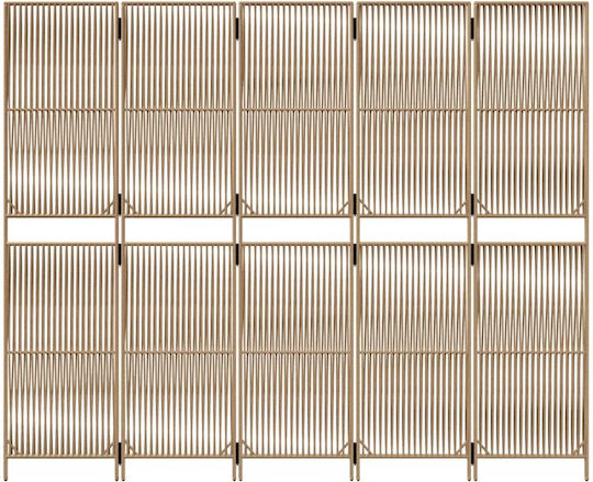 vidaXL Διακοσμητικό Παραβάν από Rattan 245x200cm