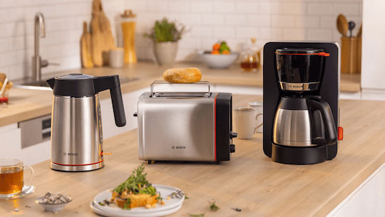 Bosch Φρυγανιέρα 2 Θέσεων 970W Inox