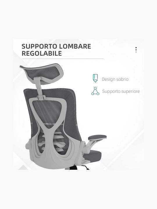 Vinsetto Office Chair with Adjustable Arms Black