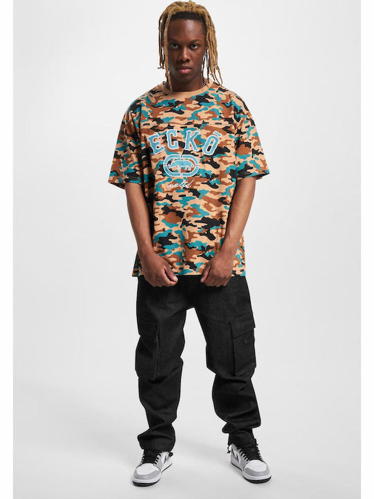 Tricou Camouflage/black/green