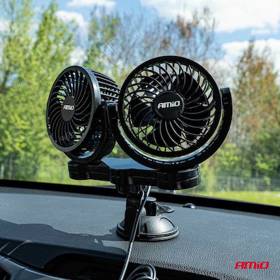 AMiO Double Car Fan 24V