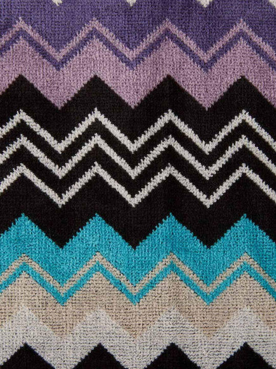 Missoni Set Prosoape de Baie 2 buc Wave Albe