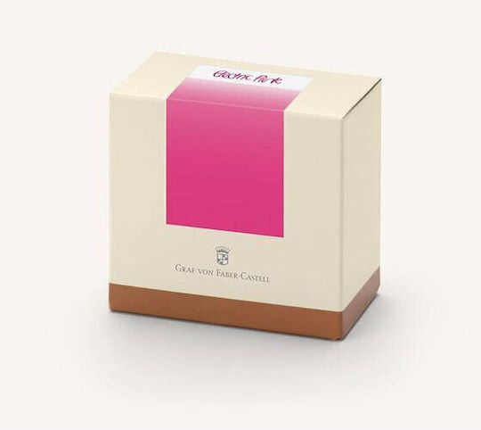 Graf Von Faber-Castell Ersatz- und Füllfederhaltertinten für Füllfederhalter Extra Fein Rosa 75ml