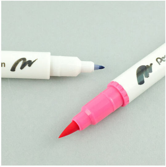 Pentel Ανταλλακτικό Μελάνι για Στυλό Broad Καφέ