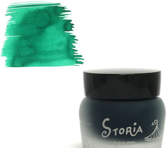 Sailor Ersatz- und Füllfederhaltertinten für Füllfederhalter Grün 30ml