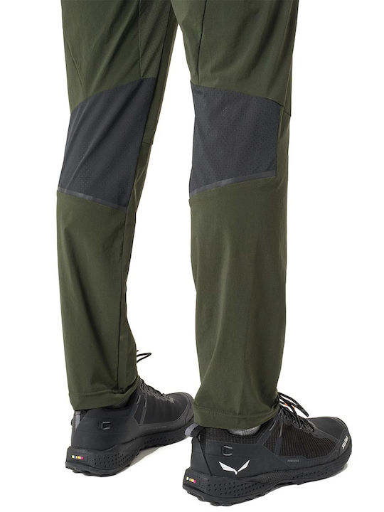 Salewa Pedroc 2 Durastretch Light Ανδρικό Μακρύ Παντελόνι Πεζοπορίας Πράσινο