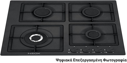 Neox Plită pe Gaz Autonom 59x50.8εκ.
