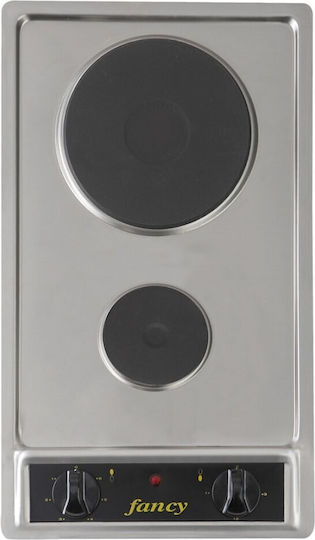 Fancy Домино Емайлиран котлон Автономен Inox 28x49εκ.