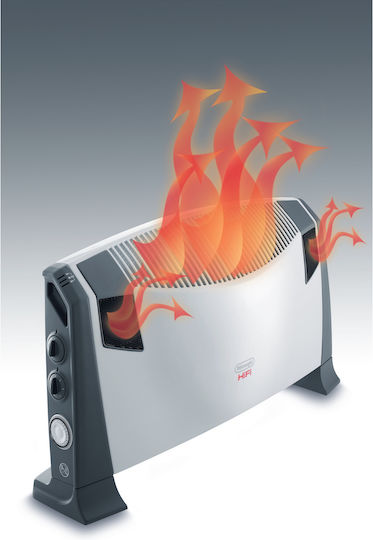De'Longhi HCX9120E Θερμοπομπός Δαπέδου 2000W με Ηλεκτρονικό Θερμοστάτη 82x55cm