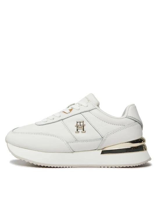 Tommy Hilfiger Th Elevated Feminine Runner Femei Sneakers Bej