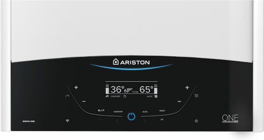 Ariston Genus Net One+ 35kw Επιτοίχιος Λέβητας Συμπύκνωσης Αερίου με Καυστήρα 30100kcal/h