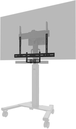 Neomounts Av2-500bl Стойка за телевизор Стенен до 110" Сребрист