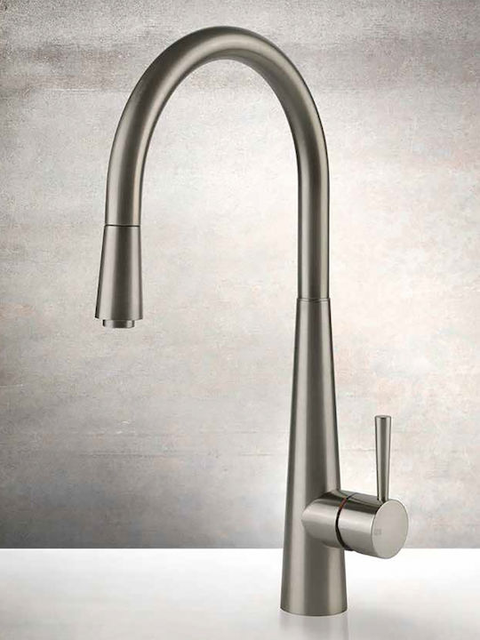 Gessi Just Finish Baterii Chiuvetă Bucătărie Bancă Argintiu Gessi Just Finish Baterii Chiuvetă Bucătărie Bancă Argintiu