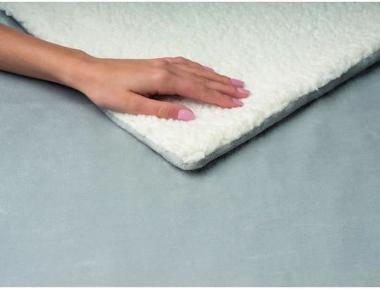 Imetec Double Electric Blanket Gray 150W 140x180cm