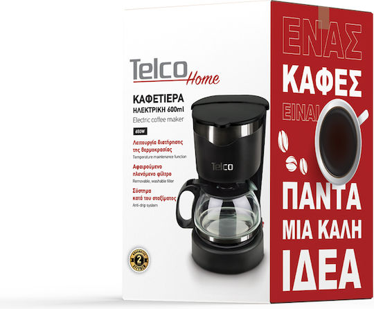 Telco CM09S Filter Coffee Machine 650W