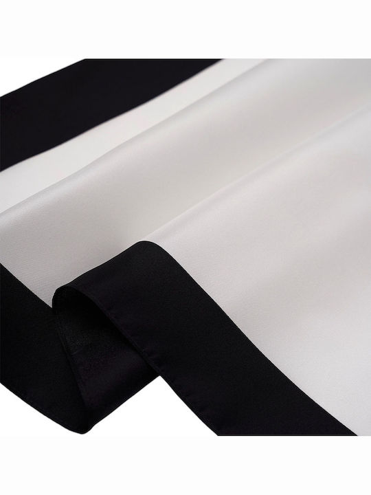 Men's Silky Handkerchief White