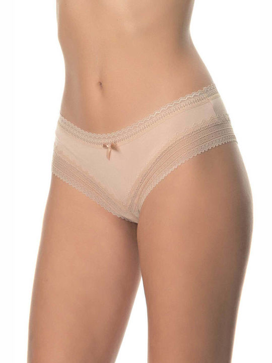 Γυναικεία Boxer 2Pack με Δαντέλα Ροζ