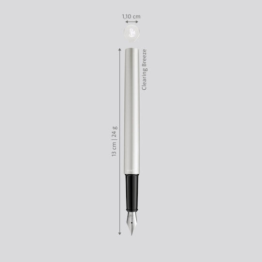 Pelikan Πένα Γραφής Medium Μπεζ από Ατσάλι
