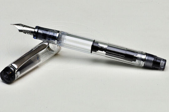 Pilot Heritage 92 Fountain Pen Fine 0.6mm Transparent With Black Ink